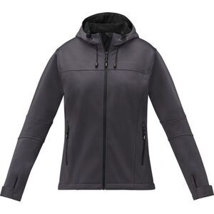 Elevate Womens/Ladies Match Soft Shell Jacket / Storm Grey